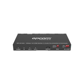 splitter hdmi 1x2  4k60hz  extractor de audio  down scaler  hdr  444  edid  18gbps225946